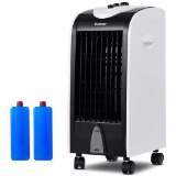 Costway 3-in-1 Portable Evaporative Air Cooler Fan Humidify with Filter Knob for Indoor