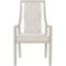 Bernhardt Axiom Upholstered Arm Chair in Linear Gray