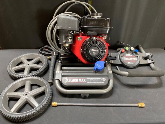 BLACK MAX GAS PRESSURE WASHER 3100 PSI 2.5 GPM