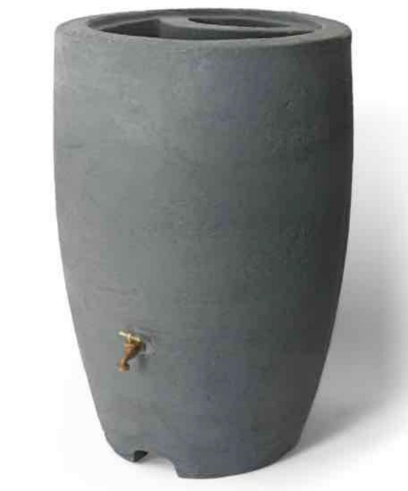 Algreen Products Athena Rain Barrel with Rain Barrel Spigot