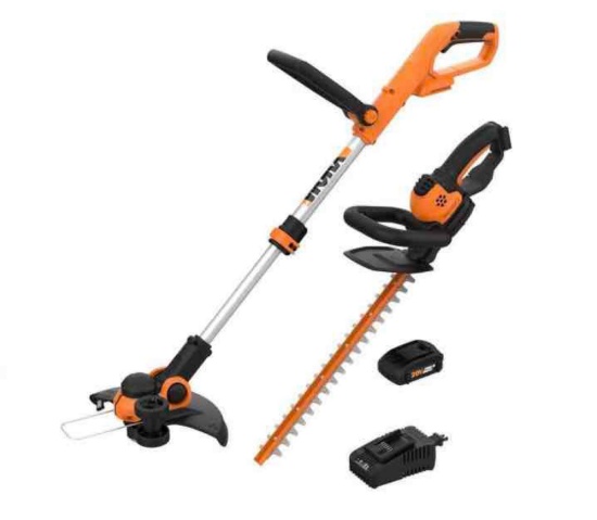 WORX 20V Cordless Hedge Trimmer and Trimmer/Edger