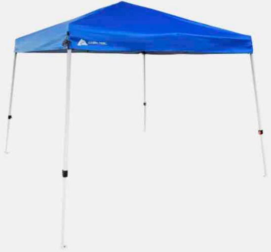 OZARK TRAIL OUTDOOR EQUIPMENT 10 X 10-FOOT INSTANT SLANT LEG CANOPY