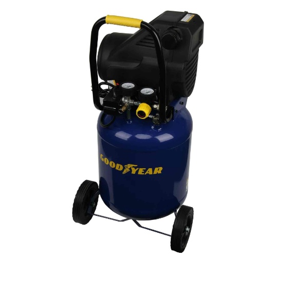 Goodyear 10 Gallon Air Compressor. Vertical Portable. 150 Max Psi.