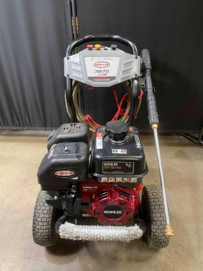 SIMPSON 3400 PSI at 2.4 GPM KOHLER with Axial Cam Pump Cold Water Premium Residential Gas Pressure