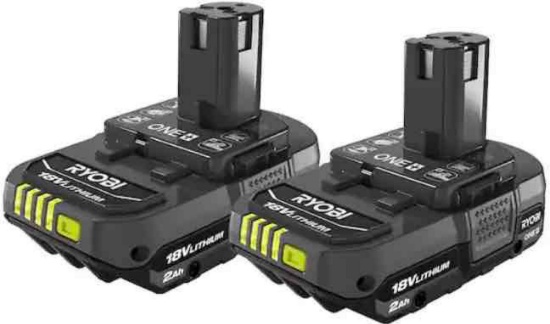 RYOBI ONE 2Ah 18V Lithium-ion Batteries