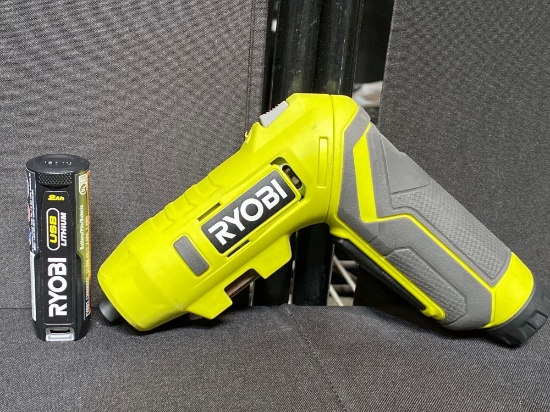 RYOBI USB Lithium Screwdriver Kit (Incomplete)