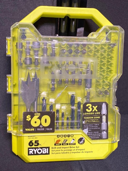 RYOBI Drill and Impact Drive Set