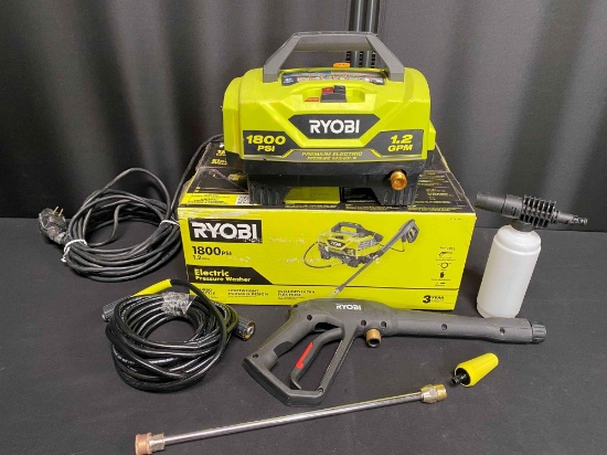 RYOBI 1800 PSI 1.2 GPM Electric Pressure Washer