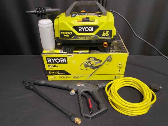 RYOBI 1800 PSI 1.2 GPM Electric Pressure Washer