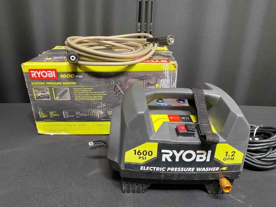 RYOBI 1600 PSI Electric Pressure Washer