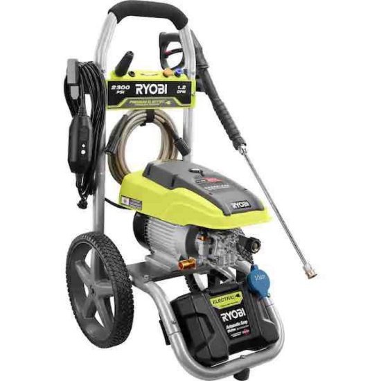 RYOBI 2300 PSI 1.2 GPM High Performance Electric Pressure Washer