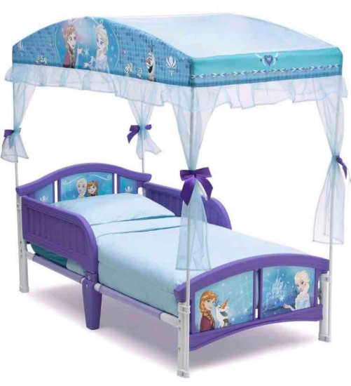 Delta Children Canopy Toddler Bed, Disney Frozen