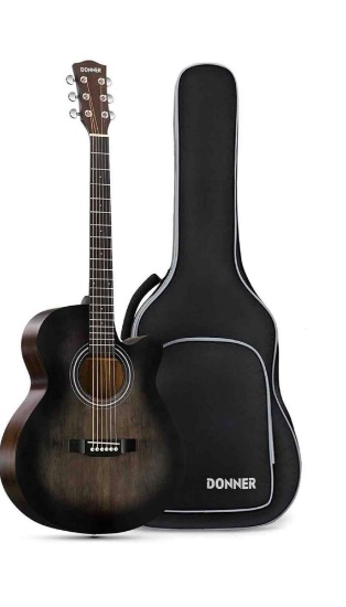 Donner 40 Inch Beginner Acoustic Guitar