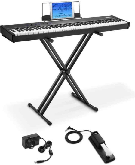 Moukey Beginner Digital Piano 88 Key Full-Size