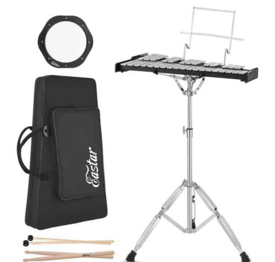 Eastar Advanced 32 Note Glockenspiel Xylophone Bell Kit
