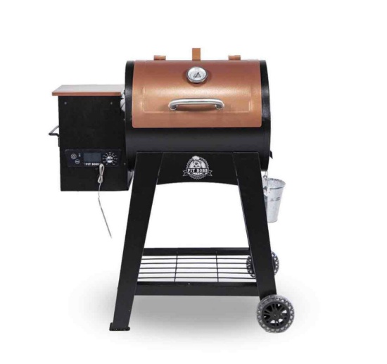 Pit Boss Lexington 540 Sq. In. Wood Pellet Grill With Flame Broiler and Meat Probe