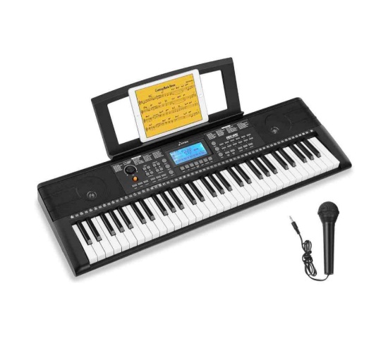 Donner Keyboard Piano, 61 Key Piano Keyboard for Beginner/Professional