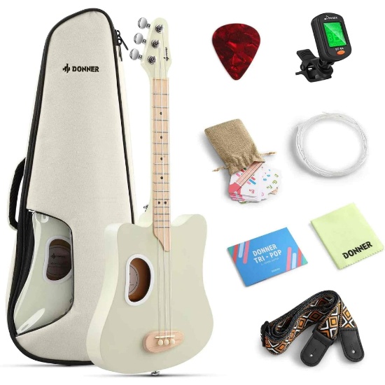 Donner 3 String Acoustic Guitar for Beginner Kid