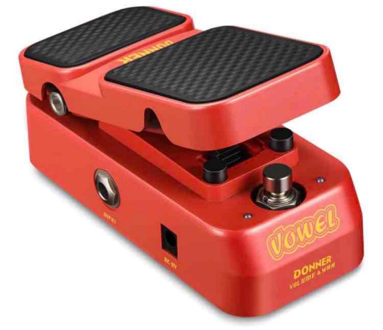 Donner Guitar Wah Pedal, 2 in 1 Wah Volume Pedal