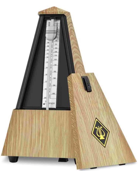 Donner Mechanical Metronome for Piano Guitar Drum Violin? Track Beat and Tempo
