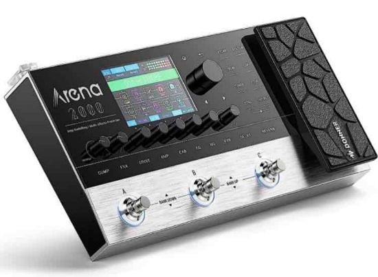 Donner Multi Effects Pedal, Arena 2000 Multieffects