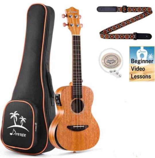 Donner Electric Tenor Ukulele