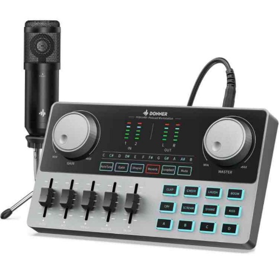 Donner Podcast Equipment Bundle
