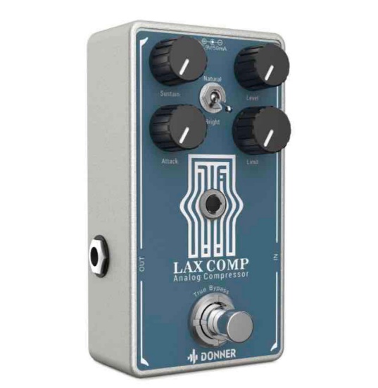 Donner Compressor Guitar Pedal & Circle Looper Pedal Stereo Guitar