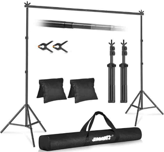 MountDog Support Stand 6.4x10FT Photo Backdrop