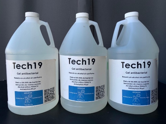 Tech 19 Gel Antibacterial