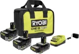 RYOBI ONE 18V Lithium HIGH PERFORMANCE Starter Kit