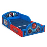 Marvel Spider-Man Sleep and Play Toddler Bed