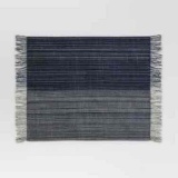 TARGET Cotton Striped Placemat Blue - Threshold