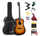 Donner Acoustic Guitar for Beginner Adult Full Size