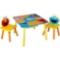 Sesame Street Wood Kids Storage Table And Chairs Set By Delta Children