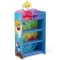 Delta Children Baby Shark Wooden Playhouse 4-Shelf Bookcase For Kids