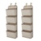 Delta Children Over The Door Hanging Organizer 4 Pocket 2 Pack