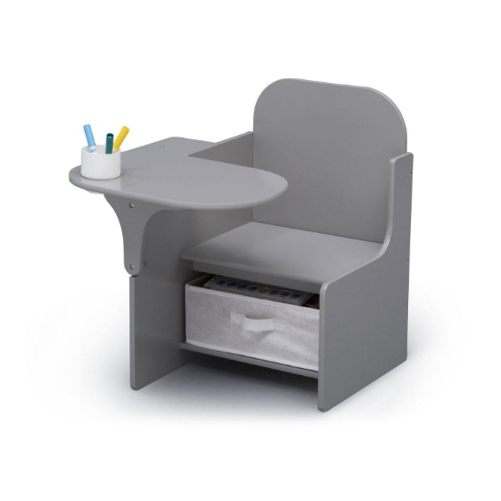 Delta Children MySize Chair Desk, Gray (TC83760GN-026)