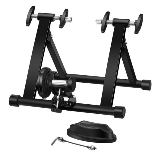 Costway Portable Folding Steel Bicycle Indoor Exercise Training Stand