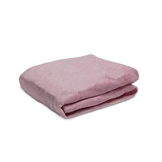 Delta Children Personalized Contoured Changing Pad with Plush Cover - Embroidered with Name, Pink