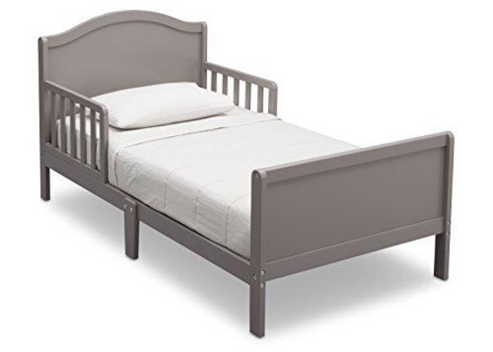 Delta Children Bennett Toddler Bed, Grey