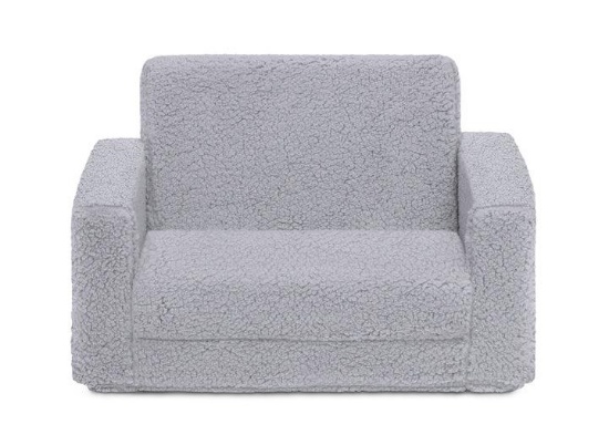 Delta Children Cozee Flip Out Chair - Grey