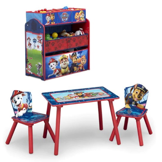 Delta Children Nick Jr. PAW Patrol 4-Piece Room-in-a-Box Bedroom Set