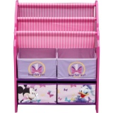 Disney Minnie Mouse Book & Toy Organizer By Delta Children
