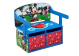 Delta Children Disney Mickey Mouse Kids Activity Bench