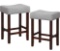 COSTWAY Counter Height Bar Stools Set of 4
