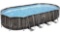 Bestway Power Steel 22Ft x 12FT x 48In Above Ground Oval Pool Set