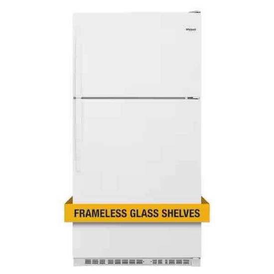 Whirlpool 20 cu. ft. Top Freezer Refrigerator