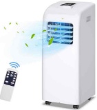 Costway 5500 BTU Portable Air Conditioner & Dehumidifier Function Remote