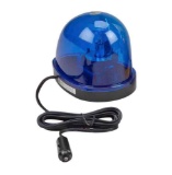 Emergency Rotating Emergency Warning Light - Blue Lens